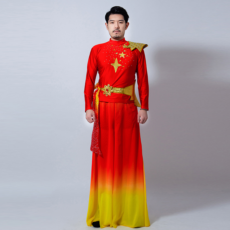 開(kāi)場(chǎng)舞祖國(guó)頌舞蹈服裝演出服