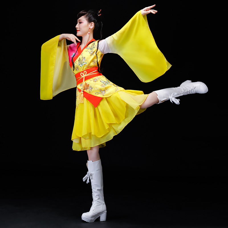 女士開(kāi)場(chǎng)舞服裝演出服裝