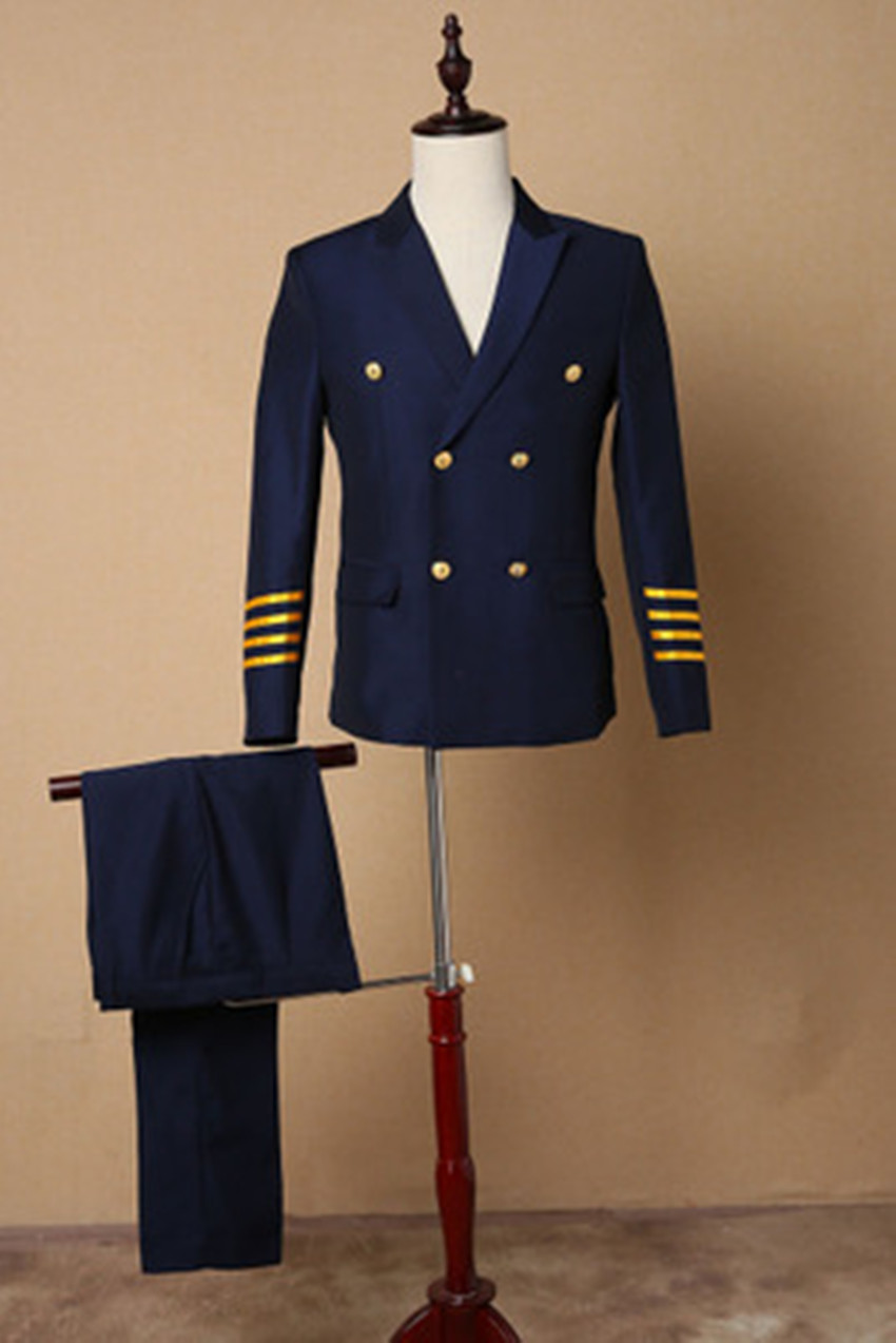 機(jī)長(zhǎng)服裝機(jī)師制服職業(yè)套裝空少服裝